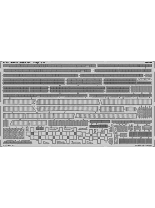 Eduard - DKM Graf Zeppelin pt.2 railings for Trumpeter