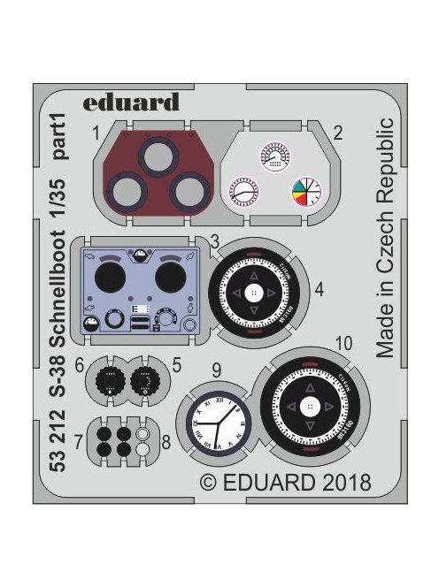 Eduard - S-38 Schnellboot for Italeri 