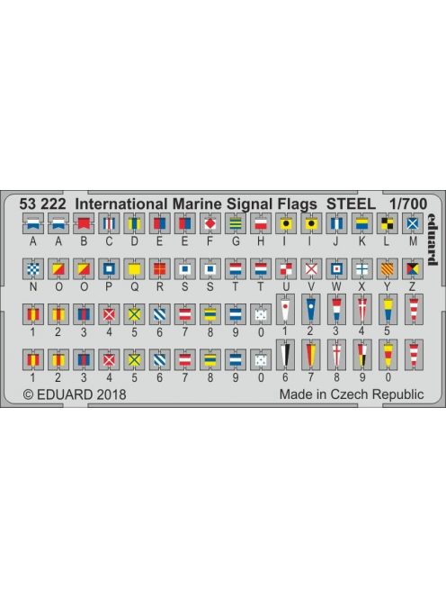 Eduard - International Marine Signal Flags STEEL 