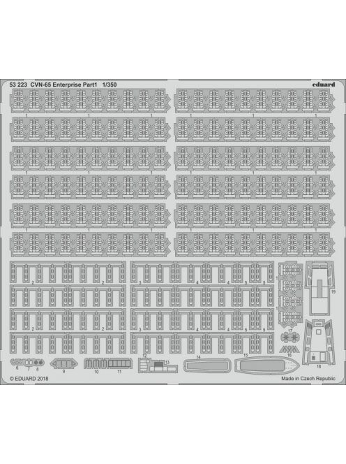 Eduard - CVN-65 Enterprise pt.1 for Tamiya 