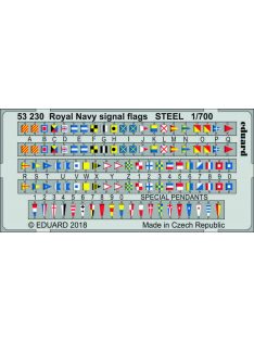 Eduard - Royal Navy signal flags STEEL 