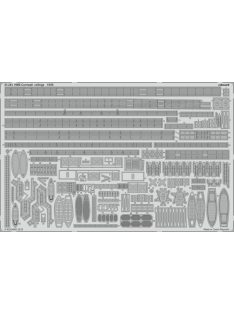 Eduard - HMS Cornwall railings for Trumpeter 