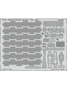 Eduard - USS CV-10 Yorktown AA guns for Trumpeter 