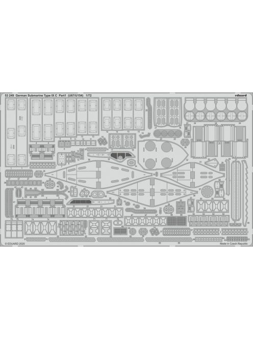 Eduard - German Submarine Type IX C part 1 (U67/U154) for Revell