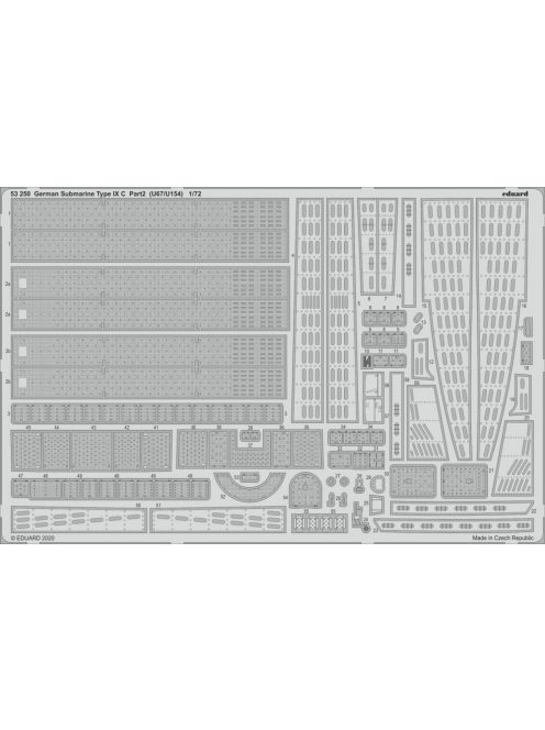 Eduard - German Submarine Type IX C part 2 (U67/U154) for Revell