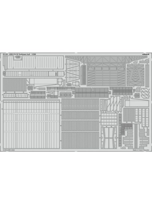 Eduard - USS CV-10 Yorktown hull for Trumpeter