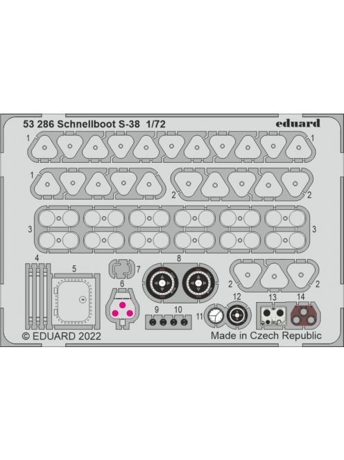 Eduard - Schnellboot S-38 for FORE HOBBY