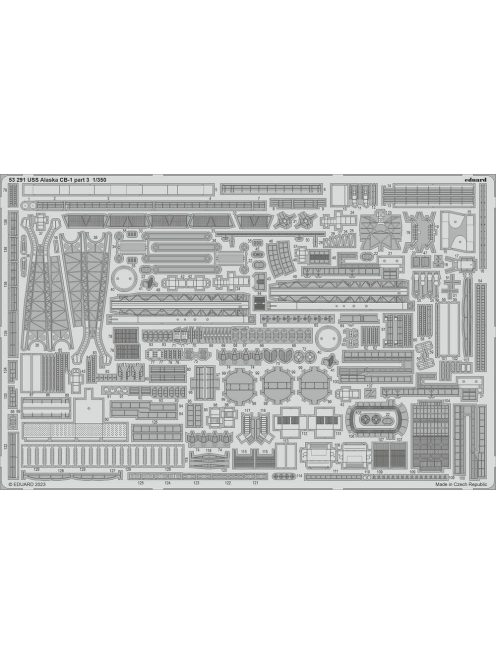 Eduard - USS Alaska CB-1 part 3 1/350 HOBBY BOSS