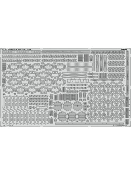 Eduard - USS Missouri BB-63 1/350 HOBBY BOSS