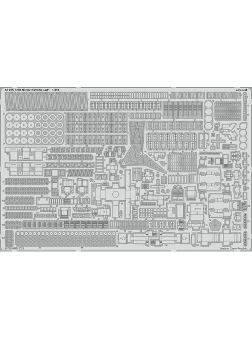 Eduard - USS Nimitz CVN-68 part 1 1/350 TRUMPETER