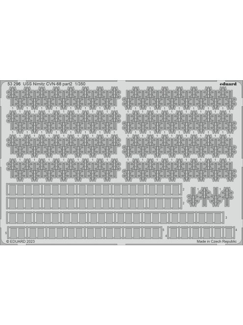 Eduard - USS Nimitz CVN-68 part 2 1/350 TRUMPETER