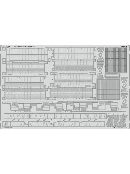 Eduard - USS Nimitz CVN-68 part 3 1/350 TRUMPETER