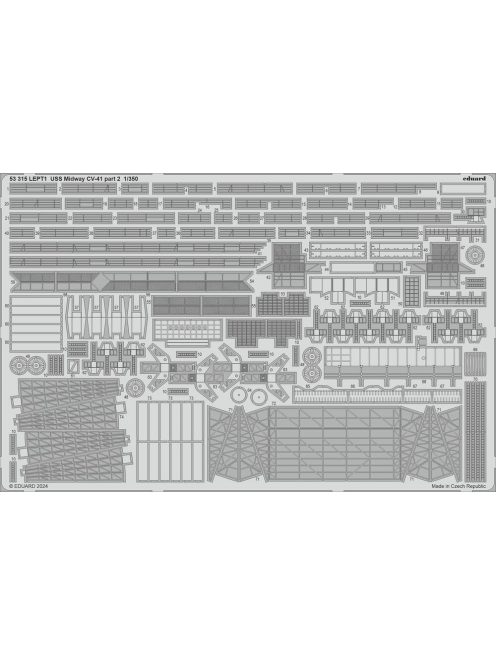 Eduard - USS Midway CV-41 part 2 0 TRUMPETER