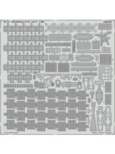 Eduard - USS Midway CV-41 part 4 TRUMPETER