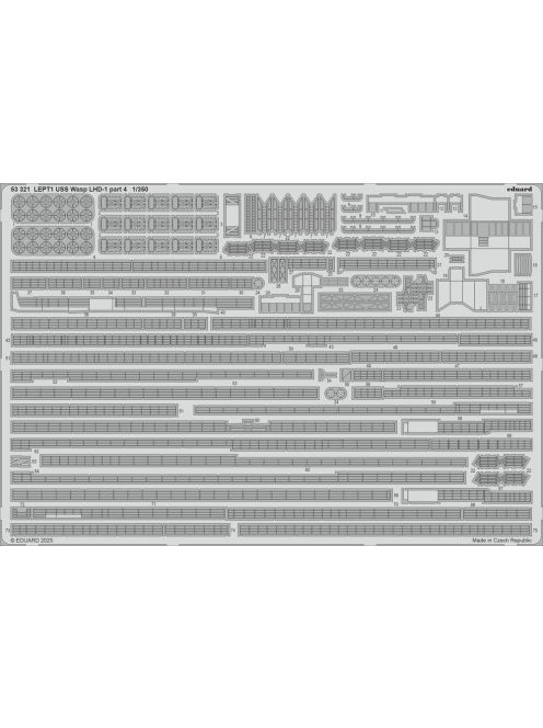 Eduard - USS Wasp LHD-1 part 4  TRUMPETER