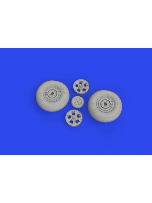 Eduard - Spitfire Mk.IX wheels 5spoke 1/24 AIRFIX