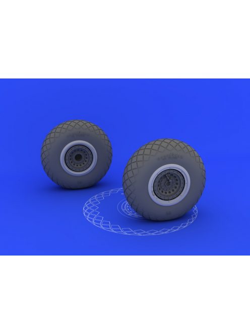 Eduard - B-17 wheels for HK Models 