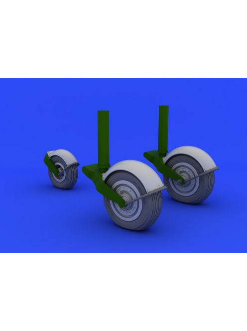 Eduard - Meteor F.4 wheels for HK Models 