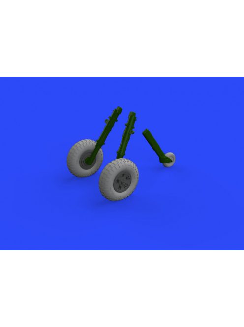 Eduard - Spitfire Mk.IX wheels 5spoke w/pattern for Tamiya