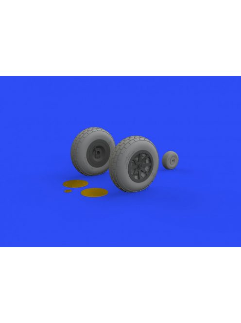 Eduard - P-40N wheels for Trumpeter