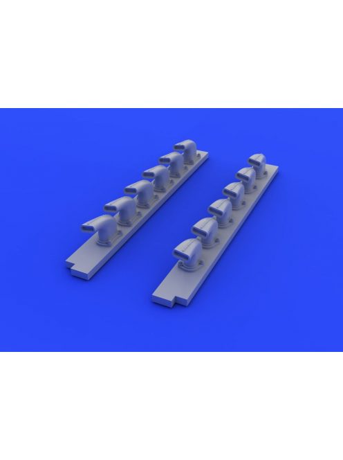 Eduard - Bf 109G-2/4 exhaust stacks for REVELL