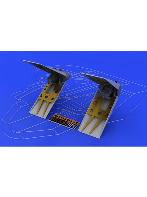 Eduard - F-16 air brakes for Tamiya 