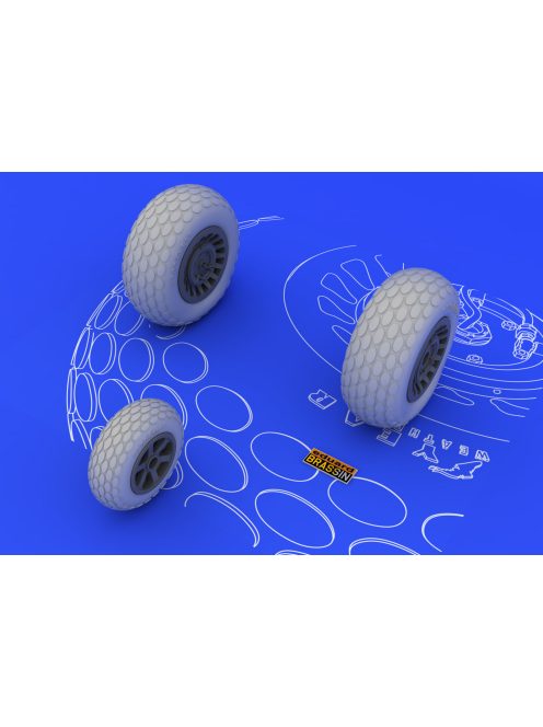 Eduard - P-61 wheels for Great Wall Hobby 