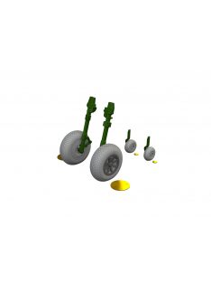 Eduard - P-40E wheels cross tread  EDUARD