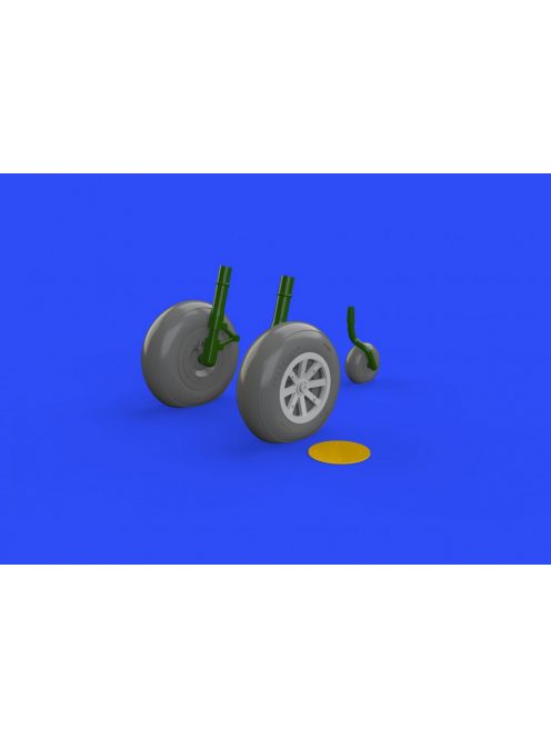 Eduard - P-40B wheels for Airfix 