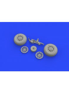 Eduard - P-51D wheels for Airfix 