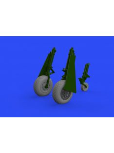 Eduard - P-51D wheels diamond tread 2 for Eduard 