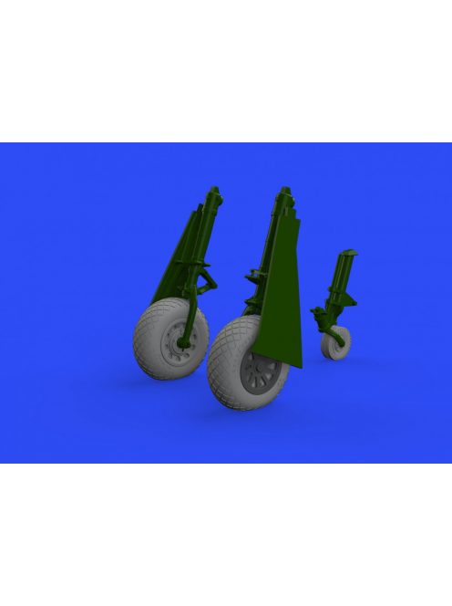 Eduard - P-51D wheels diamond tread 2 for Eduard 