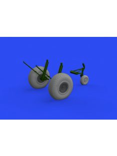 Eduard - B-17 wheels cross tread for HKM