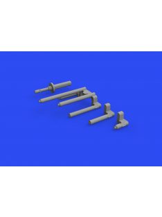 Eduard - P-38J gun barrels PRINT for TAMIYA