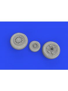 Eduard - F-16C wheels late 1/48 for KINETIC