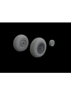 Eduard Accessories - P-51B/C wheels oval tread  EDUARD