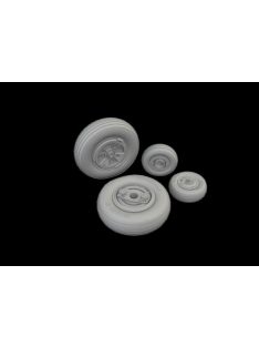 Eduard Accessories - Gannet wheels  AIRFIX