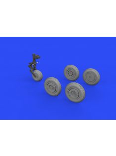 Eduard - MiG-17 wheels for Airfix 