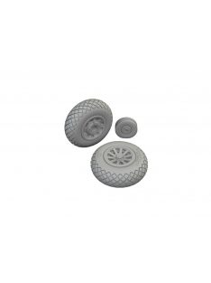 Eduard - P-51D wheels diamond tread 2 1/72