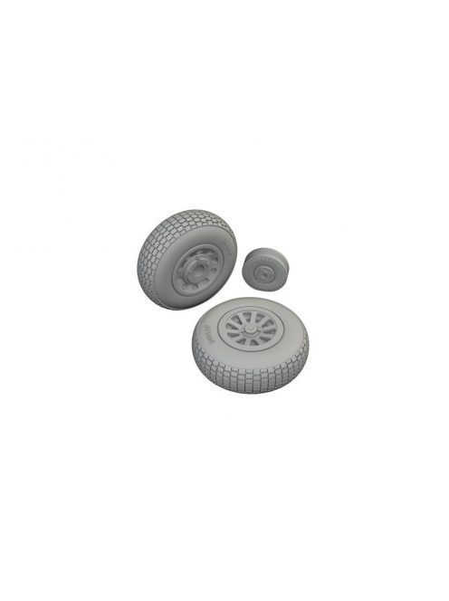 Eduard - P-51D wheels block tread 2 1/72