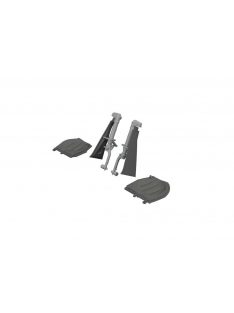 Eduard - P-51D undercarriage legs PRINT  EDUARD