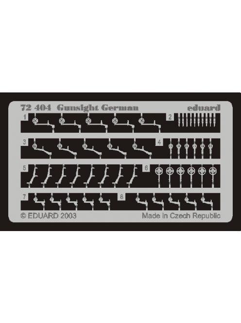 Eduard - Gunsight German 