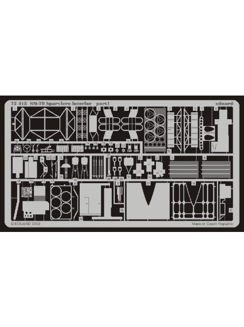 Eduard - SM-79 Sparviero Interior 