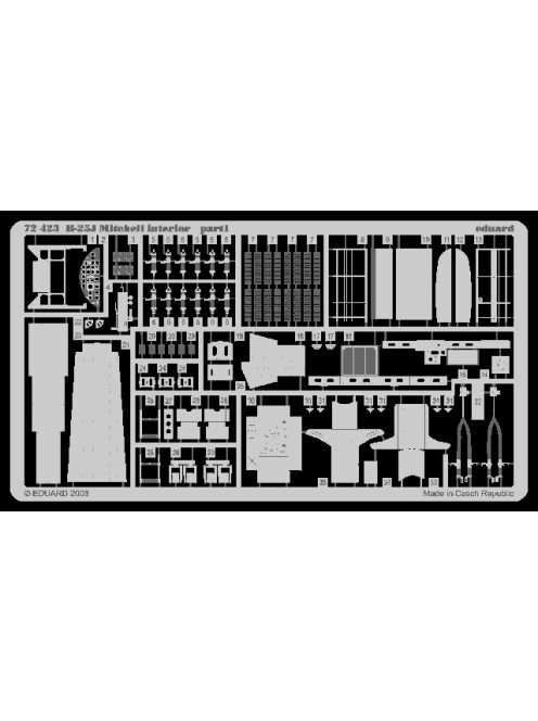 Eduard - B-25J Mitchell Interior for Revell und Hasegawa