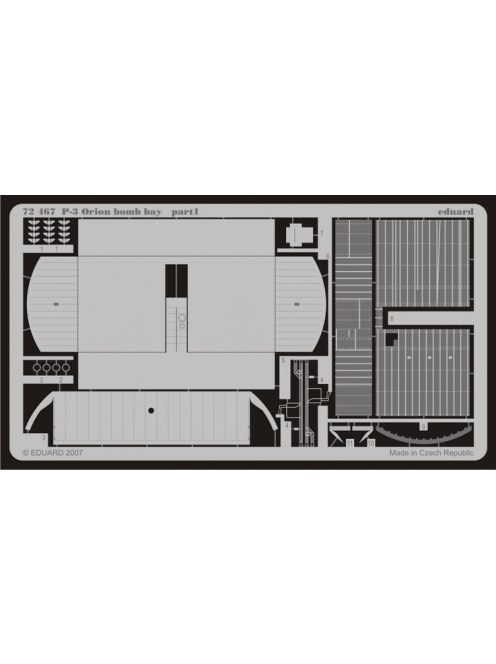 Eduard - P-3 Orion bomb bay for Hasegawa