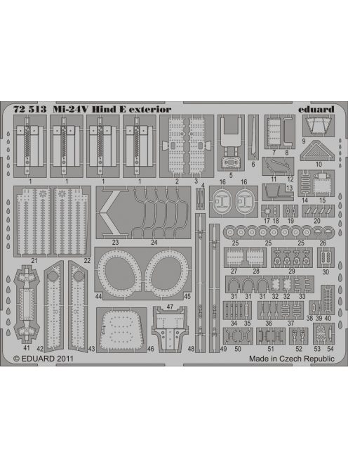 Eduard - Mi-24V Hind E exterior for Zvezda 