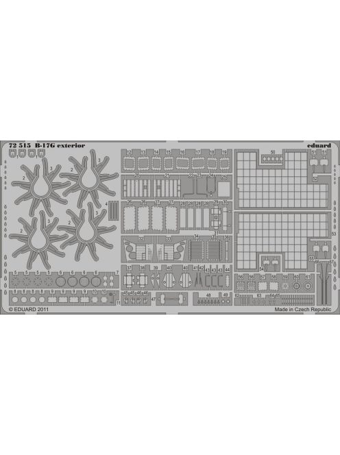 Eduard - B-17G exterior for Revell 