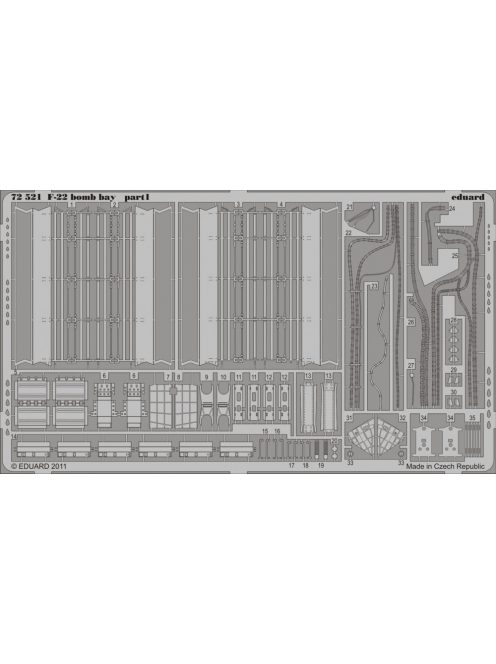 Eduard - F-22 bomb bay for Academy 