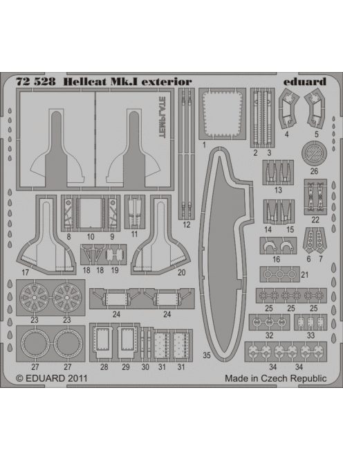 Eduard - Hellcat Mk.I exterior for Eduard 