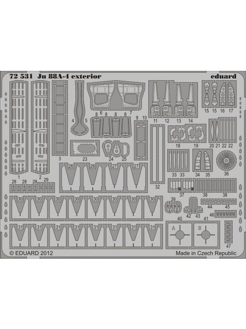 Eduard - Ju 88A-4 exterior for Revell 